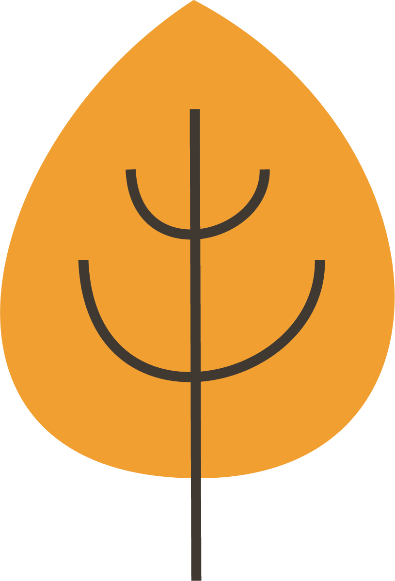 Heartwood tree care orange tree icon.